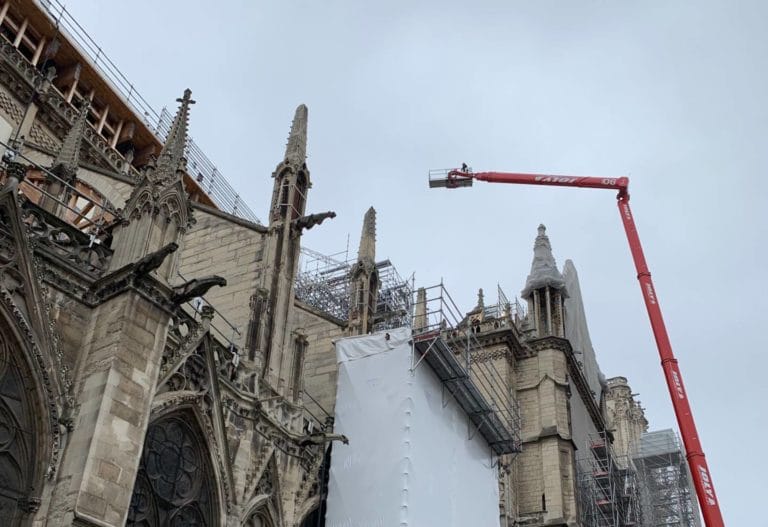 NotreDame Construction Progress Update