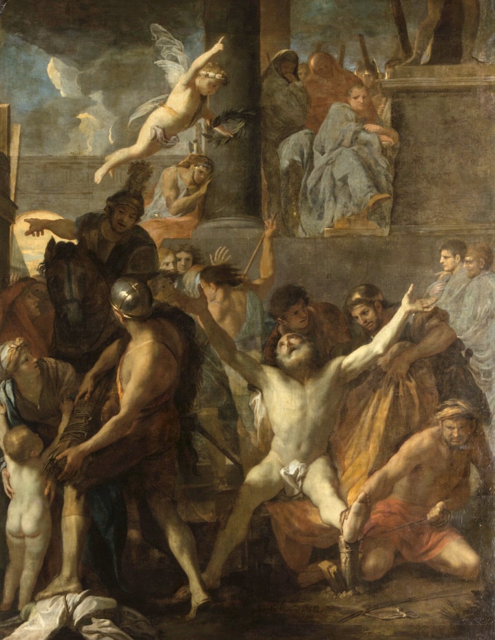 The Crucifixion of Saint Andrew: A Moving Scene