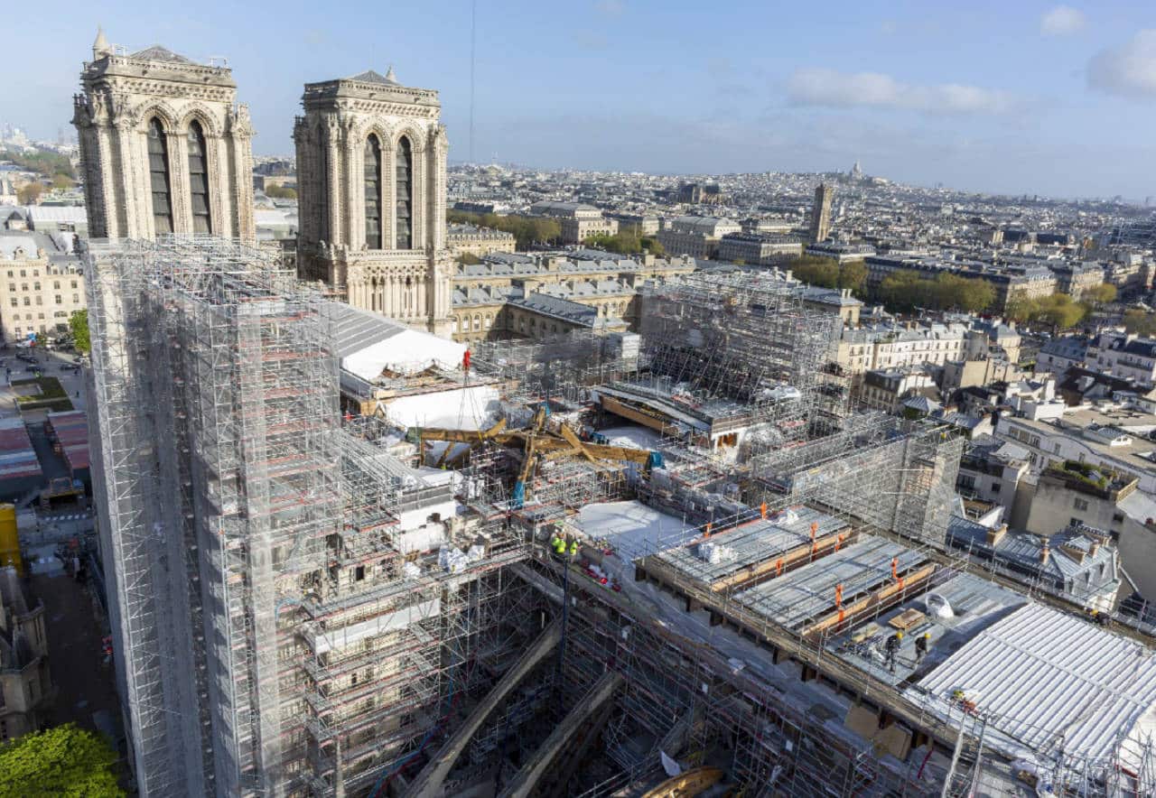Notre Dame Reconstruction Restoration Progress Update 2023 1 