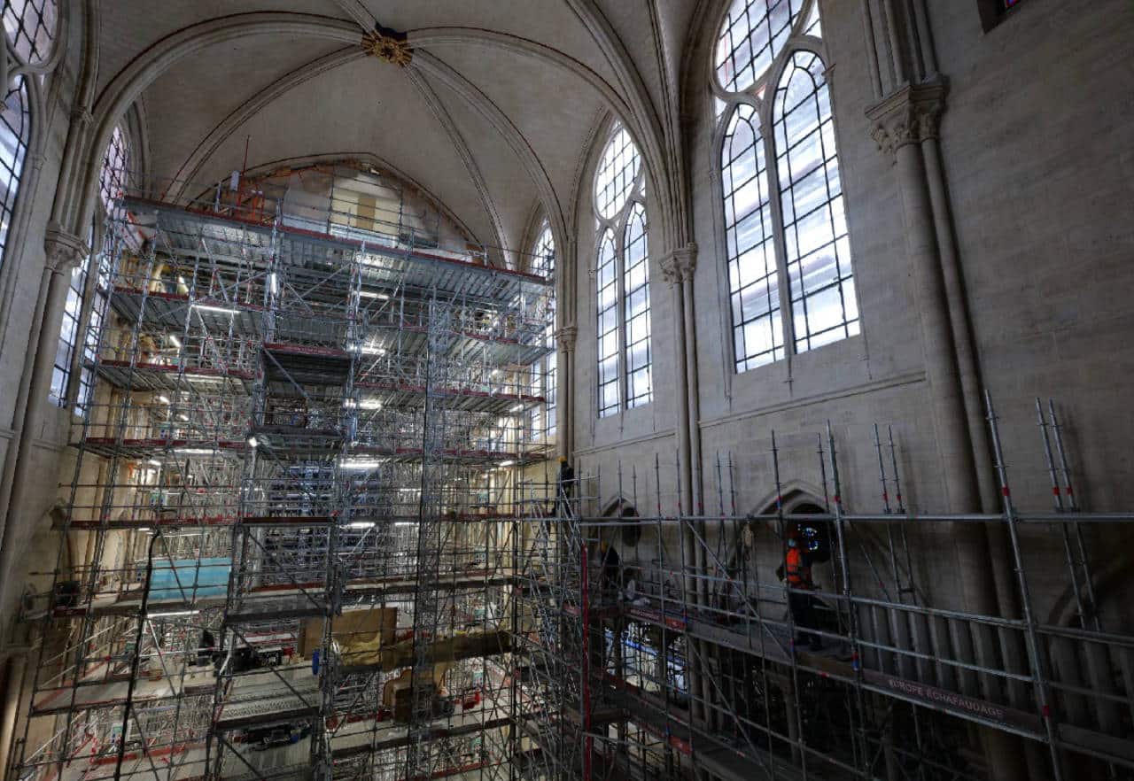 Notre Dame Cathedral Reconstruction Progress Update 2023